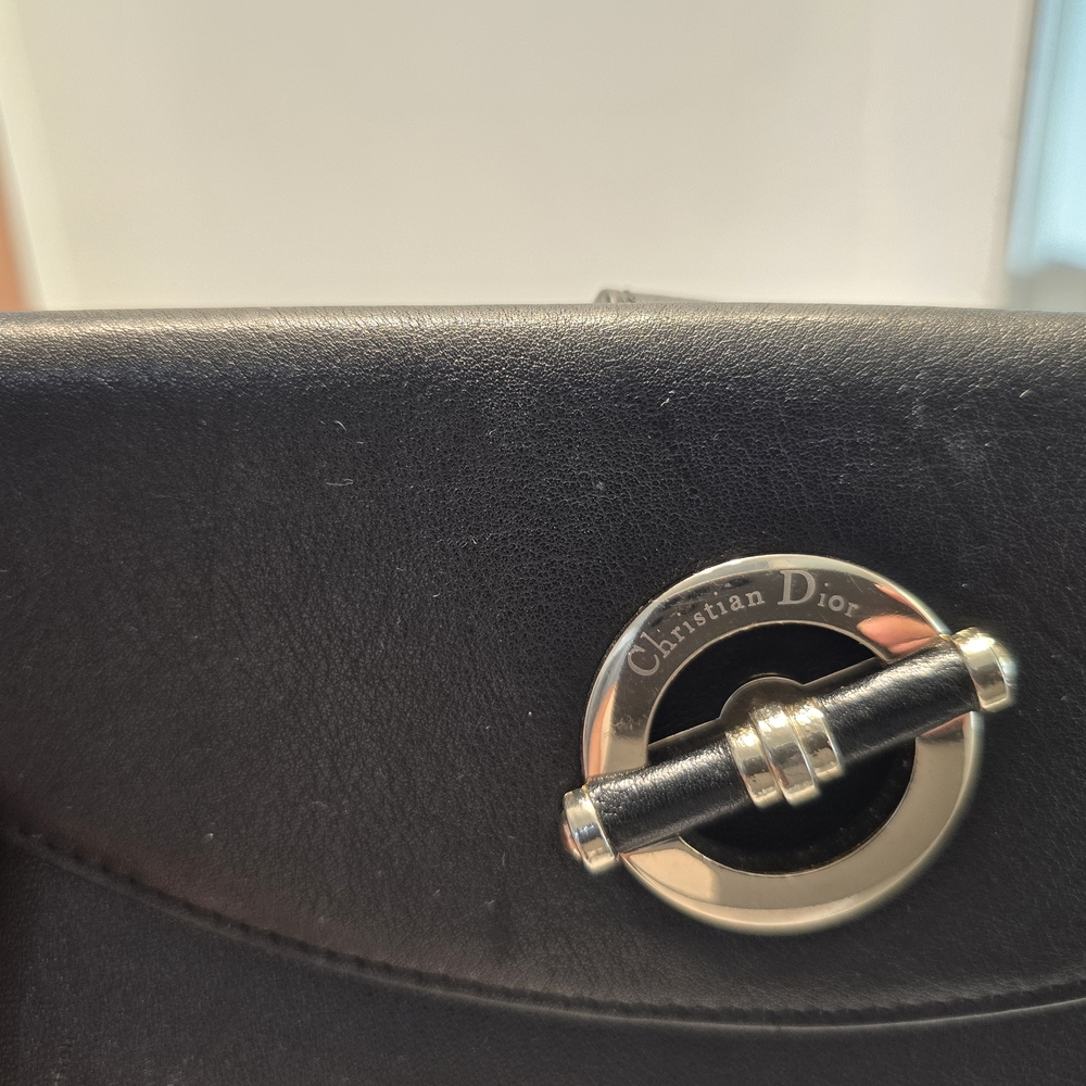 Dior Black Leather Wallet
